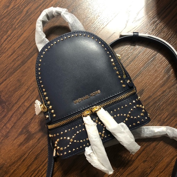 MICHAEL Michael Kors Handbags - Michael kors rhea studded mini backpack